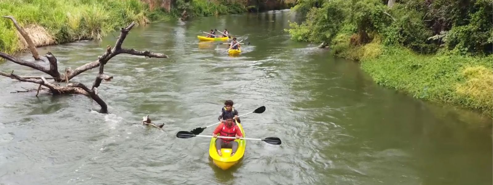 Kayak Rides Now Open on Elahera Yodha Canal